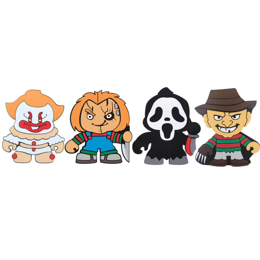 Painel Decorativo Halloween Decoração Variados Para Festa Em Eva