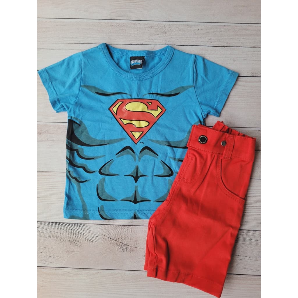 Conjunto menino superman