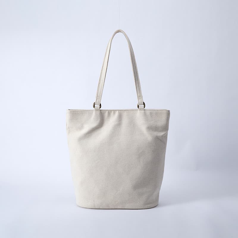 Excelente bolsa de lona feminina simples de um ombro Vertical sacola All-Match literário ins japonês coreano grande-Capa