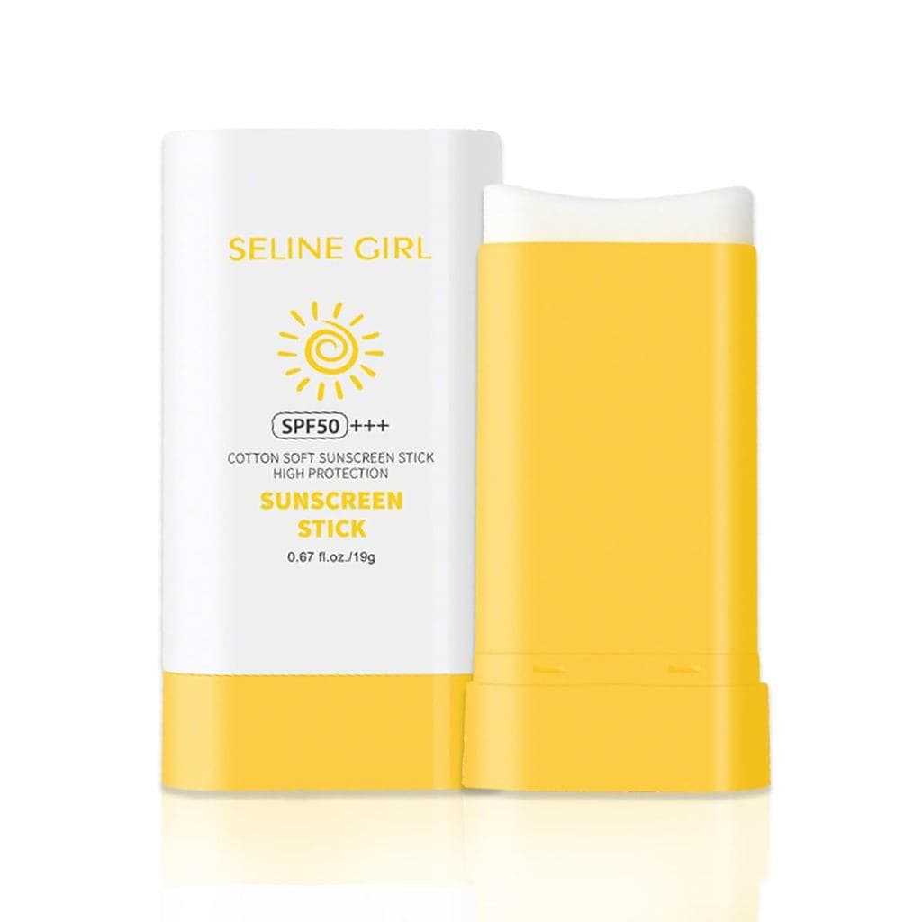 Protetor solar SPF50+PA+++ é resistente ao suor, sem fragrância, não é oleoso, tem acabamento mate e é portátil, 19 gram