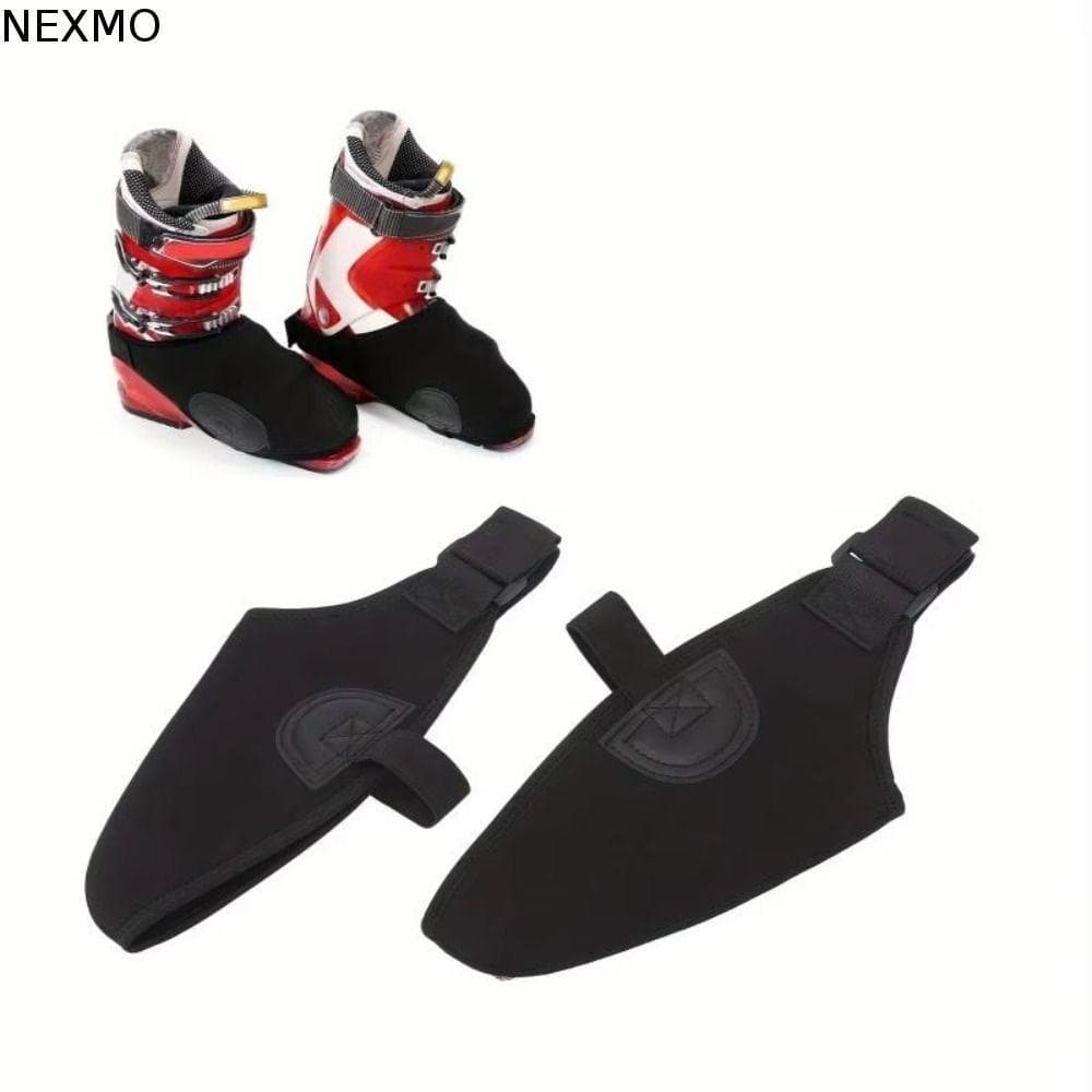 Capas Para Botas De Esqui NEXMO , Aquecedor Antiderrapante Sapatos À Prova De Vento , Luva Elástica Bota Neve De Neopren