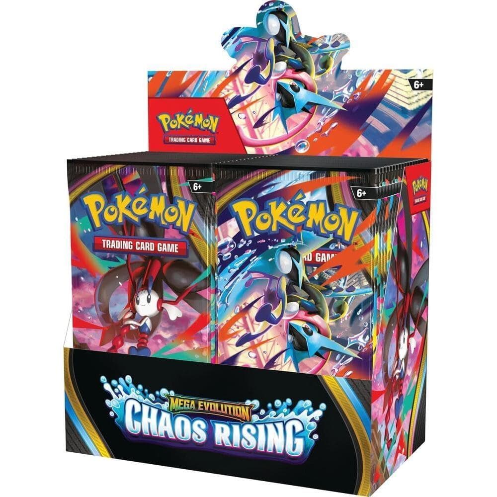 Pokémon Card Game: Super Evolutions - Chaos Enhancement Booster Pack Display Screen