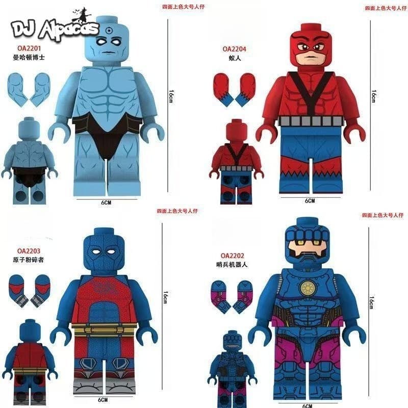 Figuras de Blocos de Construção Brinquedo Colecionável OA2211 OA2202 OA2211