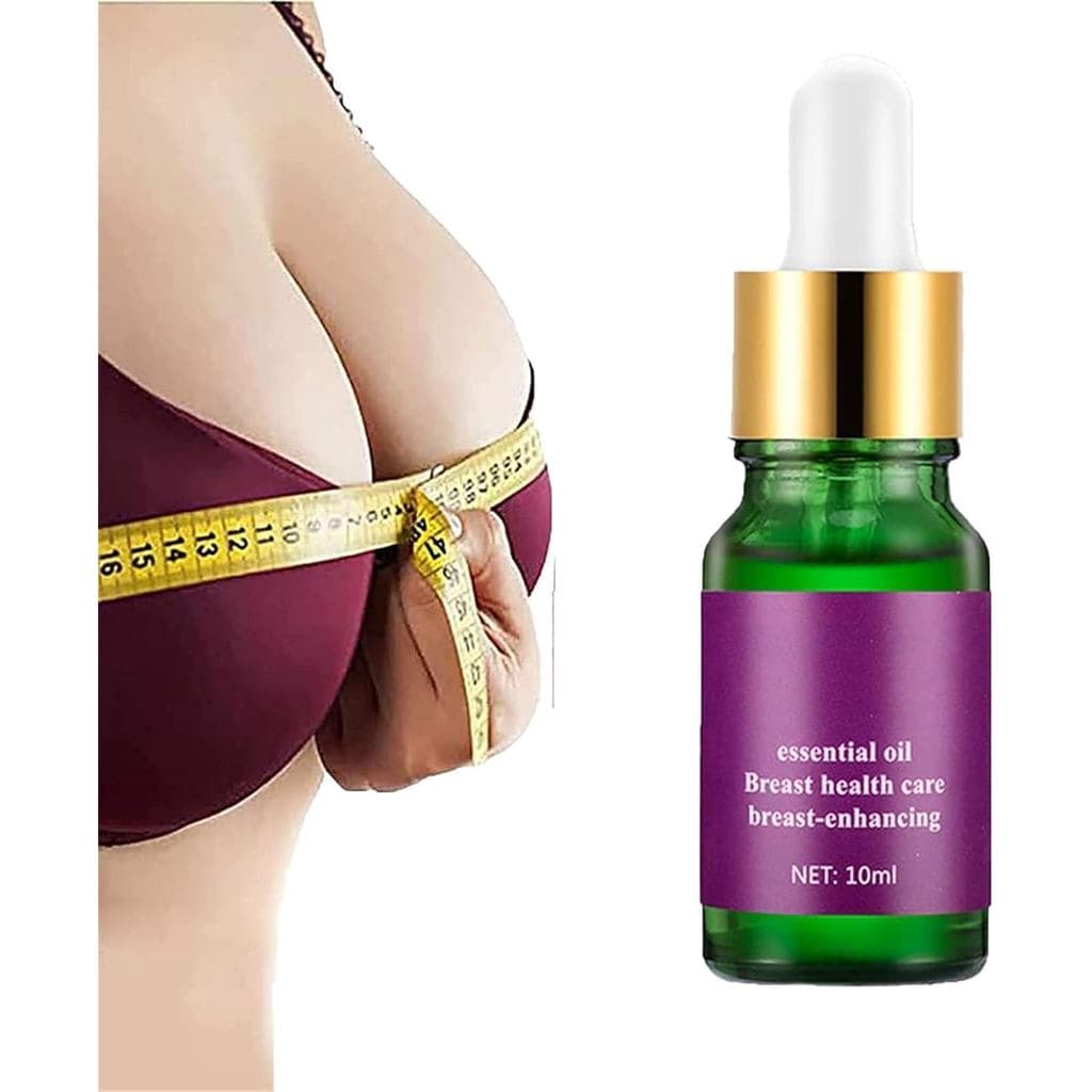 Óleo Essencial Natural Firmador de Seios, Sérum Orgânico para Levantamento de Seios, Óleo de Massagem Nutritivo para Fir