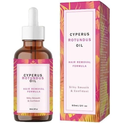 Óleo de Cyperus Rotundus Caramela para Remoção de Pelos 2.0 / Óleo de Cyperus Rotundus Caramela para Redução Natural de