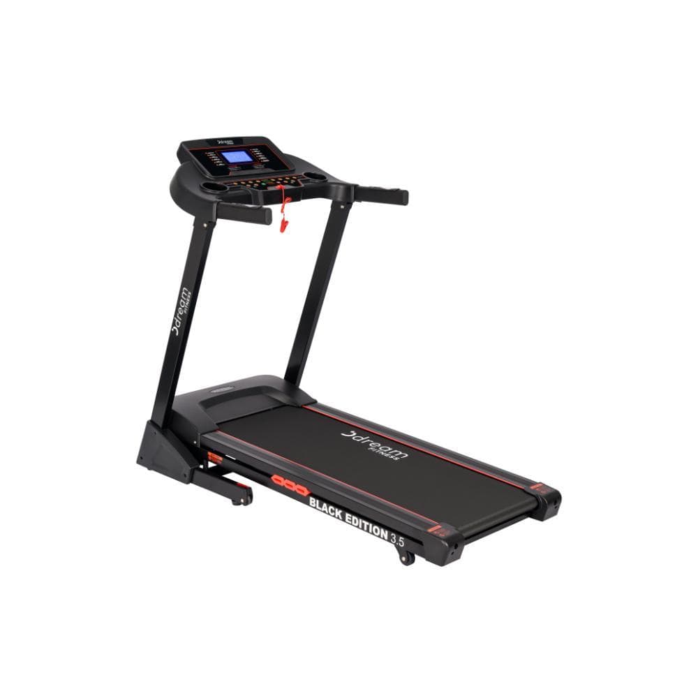 Esteira Eletrônica Black Edition 3.5 127V com Inclinação Automática e Motor 3.5HP - Dream Fitness