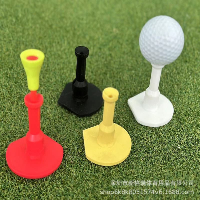 Novos acessórios e suprimentos para golfe: tee de borracha, tapete de golfe, suporte para bolas, tee de borracha, suport