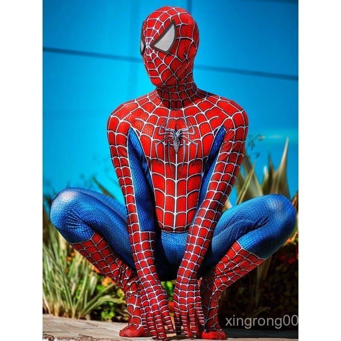 Fantasia de Cosplay do Homem-Aranha Andrew Tobey Miles Morales Ultimate Venom Superman para Festas, Eventos e Carnaval R