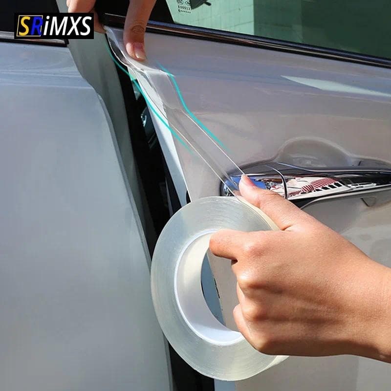 Adesivos De Carro Tira De Soleira De Porta Adesivo De Proteção Nano Fita Acessórios De Vinil Tronco Auto Peitoril Peças