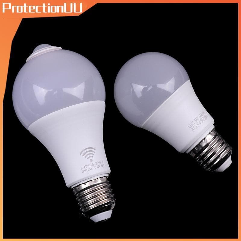 PROTE E27 PIR Sensor De Movimento Lâmpada LED Com Detector Luz Noturna BR
