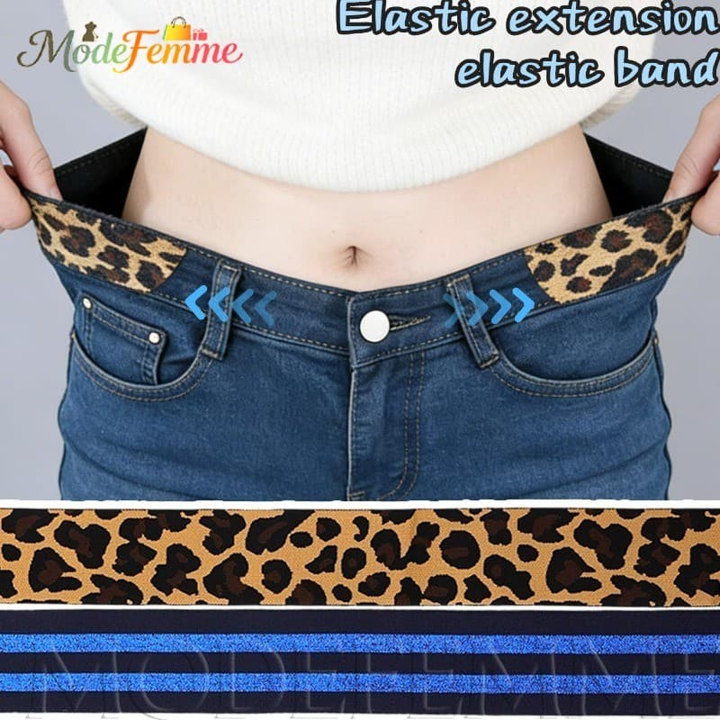 [À Venda] Expansor De Cintura Elástico Ajustável Sem Fivela-Ferramenta De Costura DIY Expansão-Cinto Invisível De Alta E