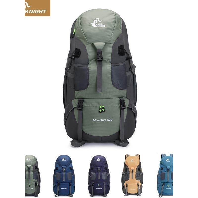 Profissional ao ar livre mochila esportes das mulheres dos homens mochila grande capacidade leve caminhadas montanha esc