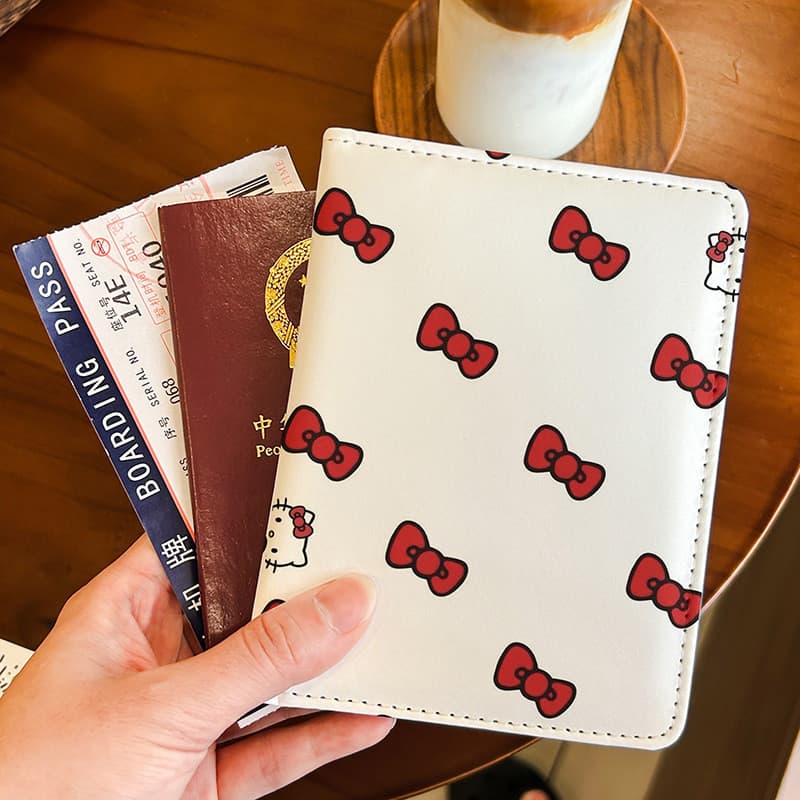 Em destaque Porta-cartões fofo, bolsa para documentos, capa protetora, porta-passaporte multidesenho animado, cartão de