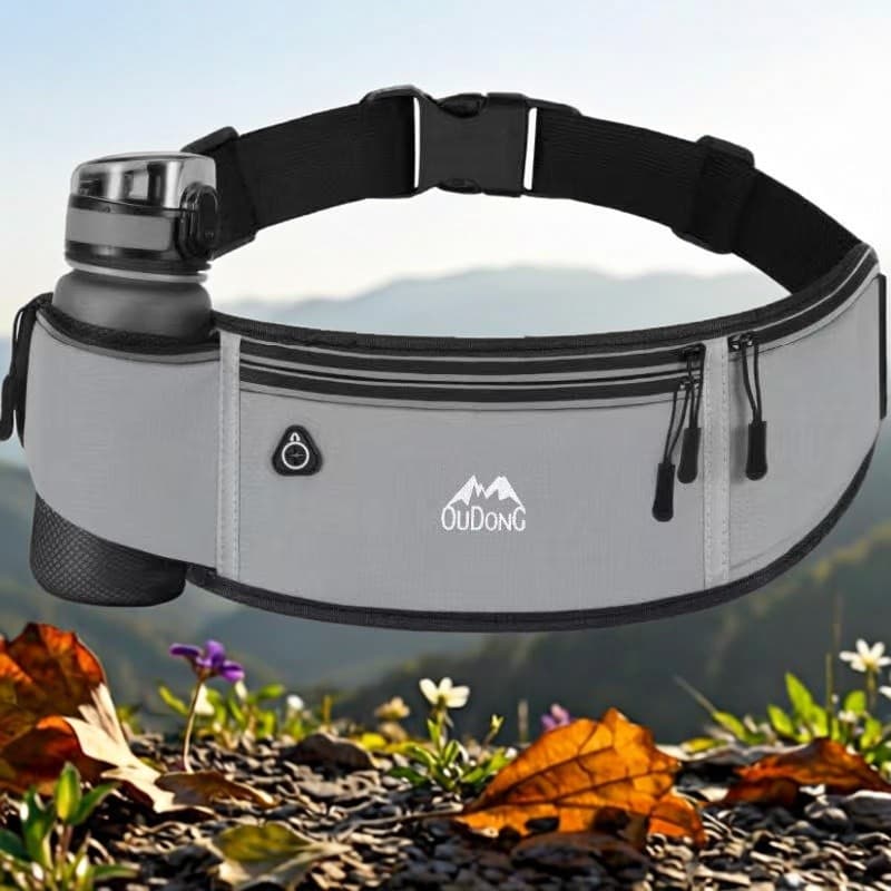 Masculino feminino multifuncional correndo saco Ultra-fino caso de telefone repelente de água maratona cintura saco de v