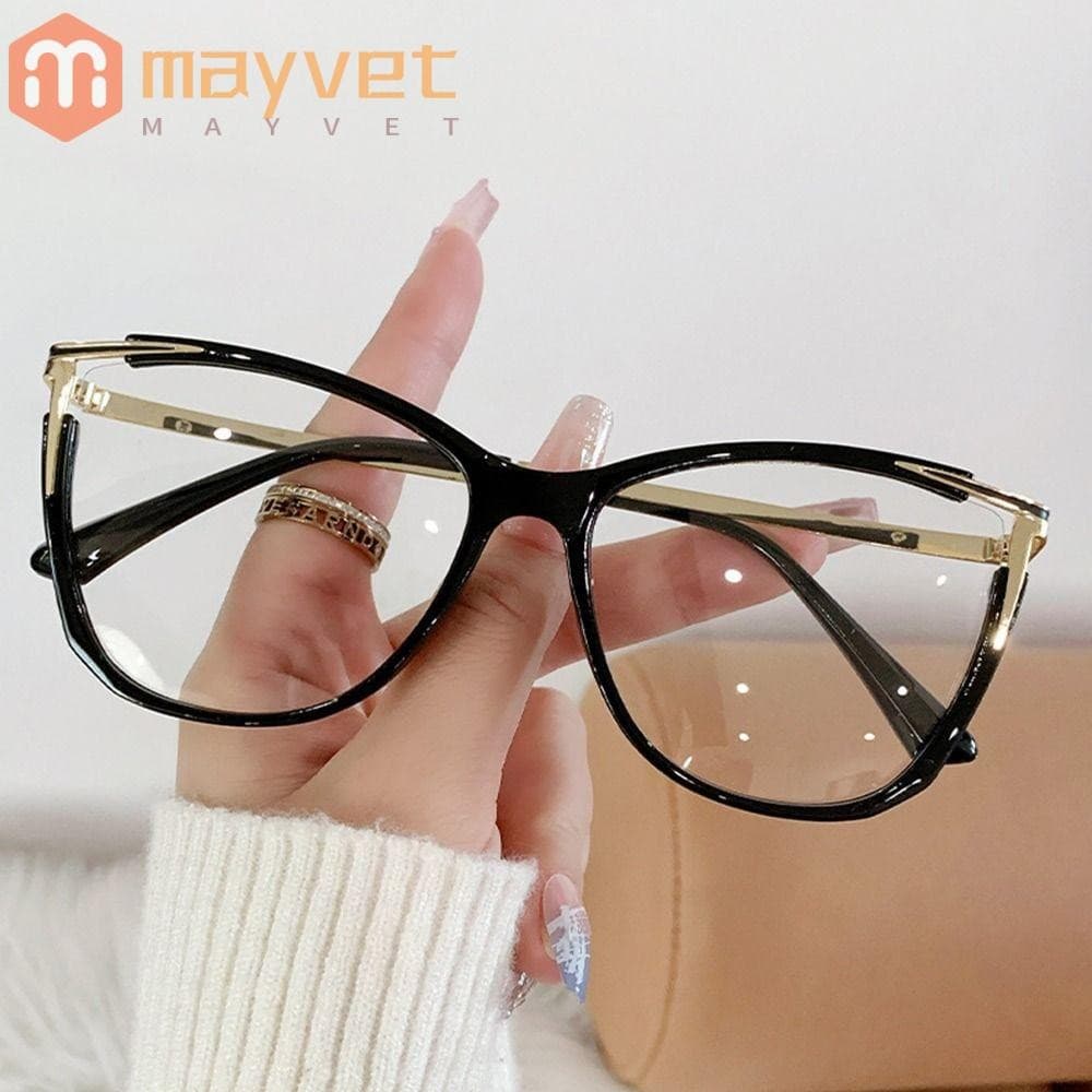 Óculos De Luz Anti-Azul MAYVET , Quadrados Ultraleves De Proteção Para Os Olhos Ópticos PC
