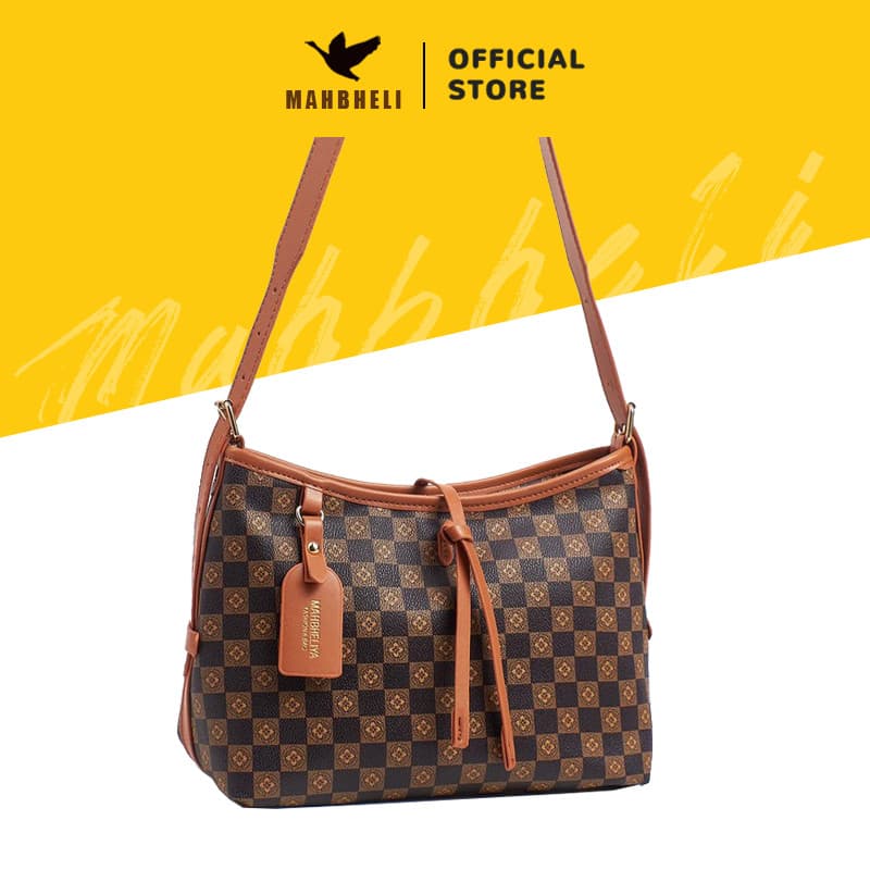 MAHBHELI Bolsa Tote Grande Capacidade Estampa 2025, Bolsa Transversal Casual Unissex