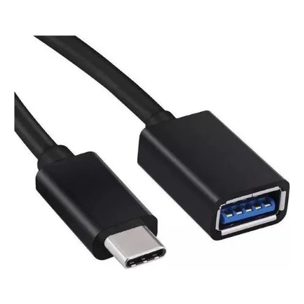 Cabo Otg Usb C Type-c Macho X Usb A Fêmea 3.0 Celular Tablet Câmera