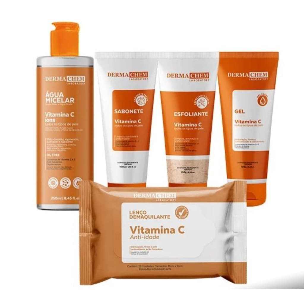 Kit  Skicare Cuidado Facial Vitamina C  Dermachem