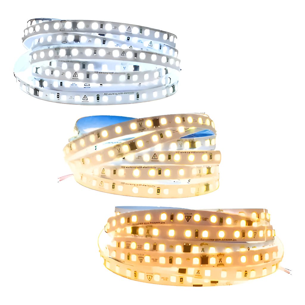 Rolo De Fita Led Smd 5mts 12v Ip20 320 Led Quente