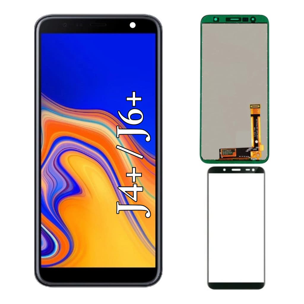 Tela Display Compatível J4 Plus J6 Plus J4 Core + Película