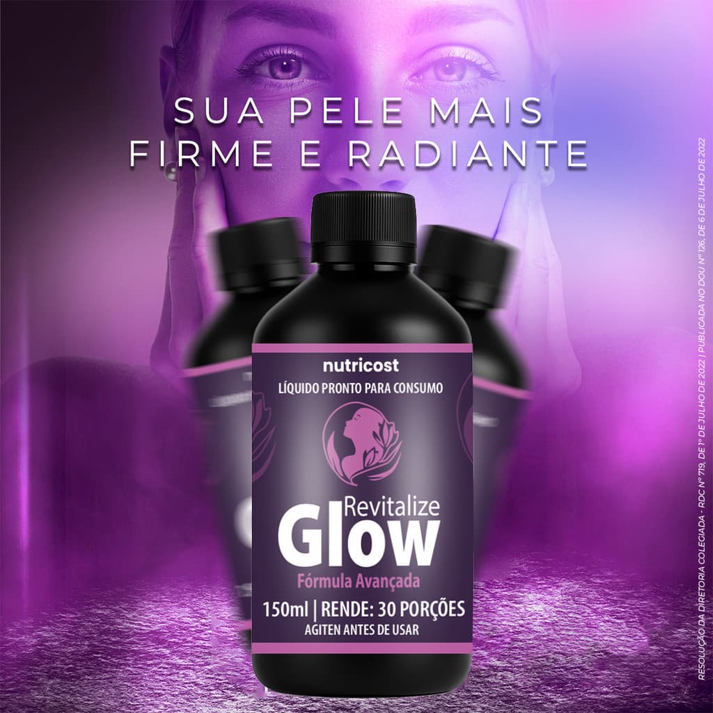 Revitalize Glow Liquido 150ml | Alcance uma pele mais sudável | Promo