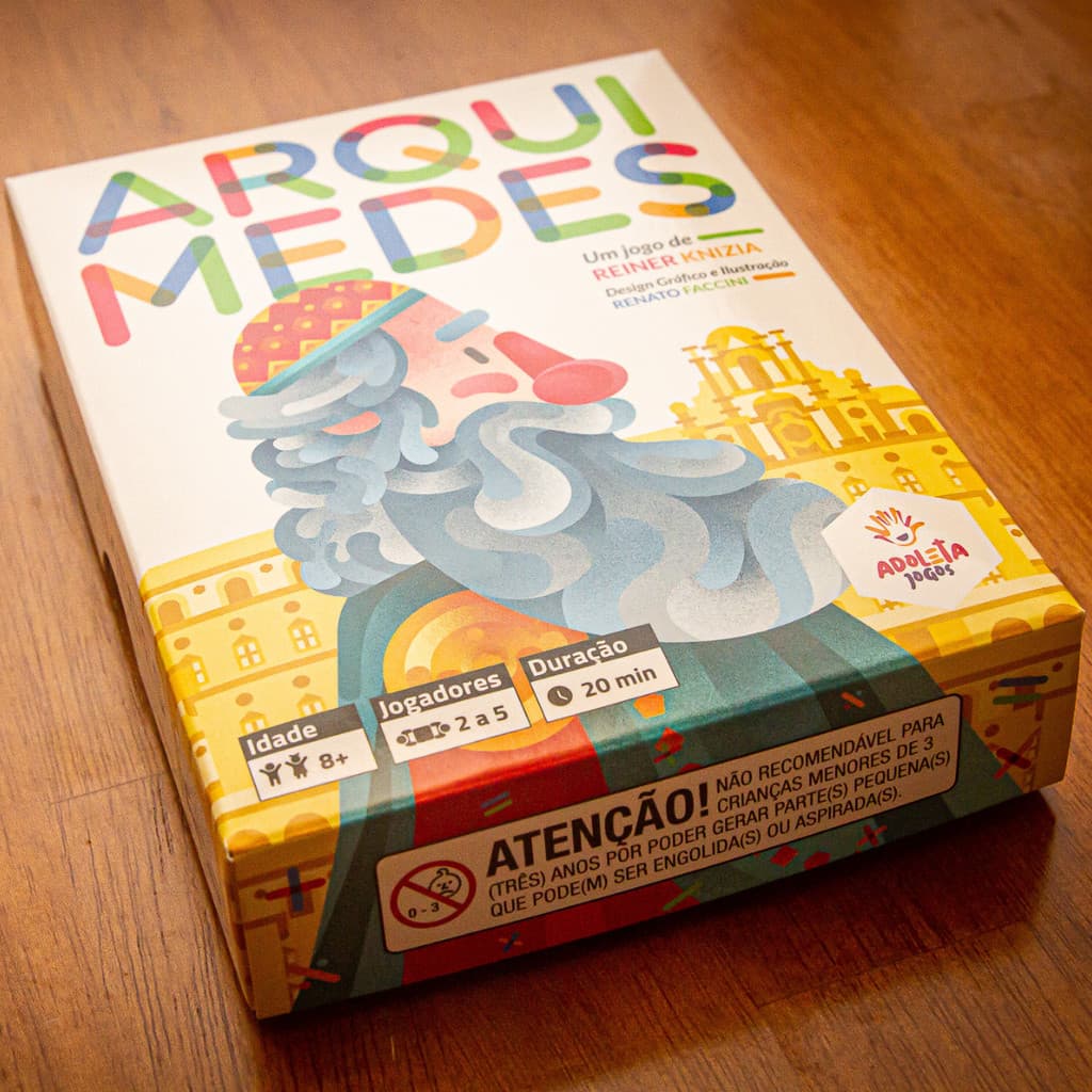Arquimedes Jogo de Matemática Cartas Educativo e Aprendizado – Adoleta