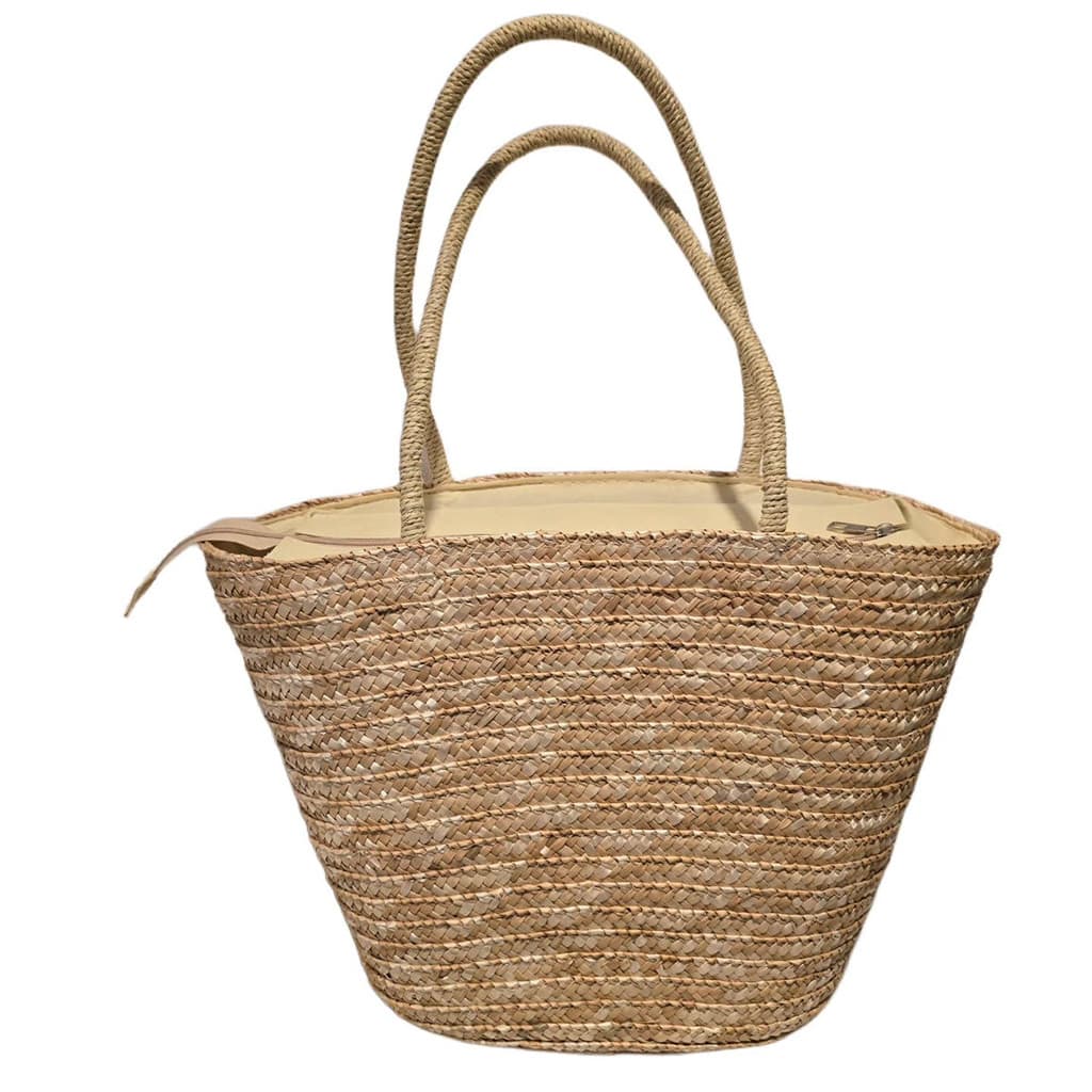Bolsa Grande Cesta Artesanal Ombro para Praia e Piscina