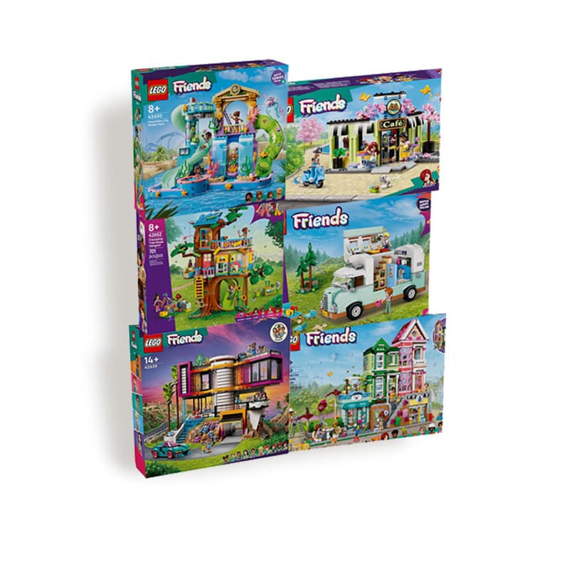 LEGO LEGO Friends Série Blocos de Construção Montados Meninas Brincam Casa Crianças Brinquedos Educativos Presentes de A