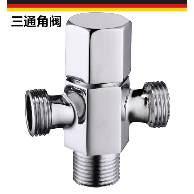 Exportado para a Alemanha Torneira de água quente e fria de cobre Válvula triangular Válvula angular de vaso sanitário A