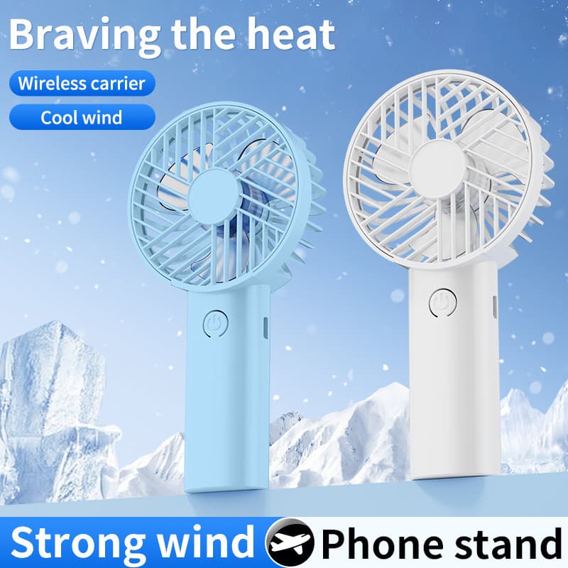 Ventilador elétrico portátil USB portátil suporte para celular ventilador Vertical de mesa ventilador interno externo