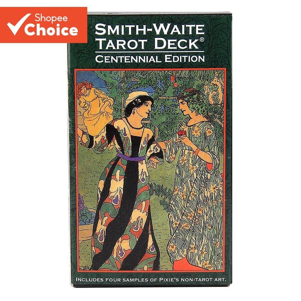 Cartas De Tarô Centenário Smith-Waite Deck Oráculo Para Fortuna Dizendo Jogo De