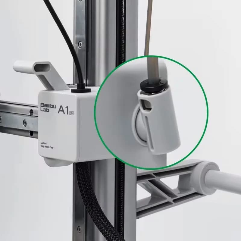 Acessório Original para Impressora 3D Bambu Lab A1 A1 Mini, Junta Universal de Tubo de Alimentação PTFE