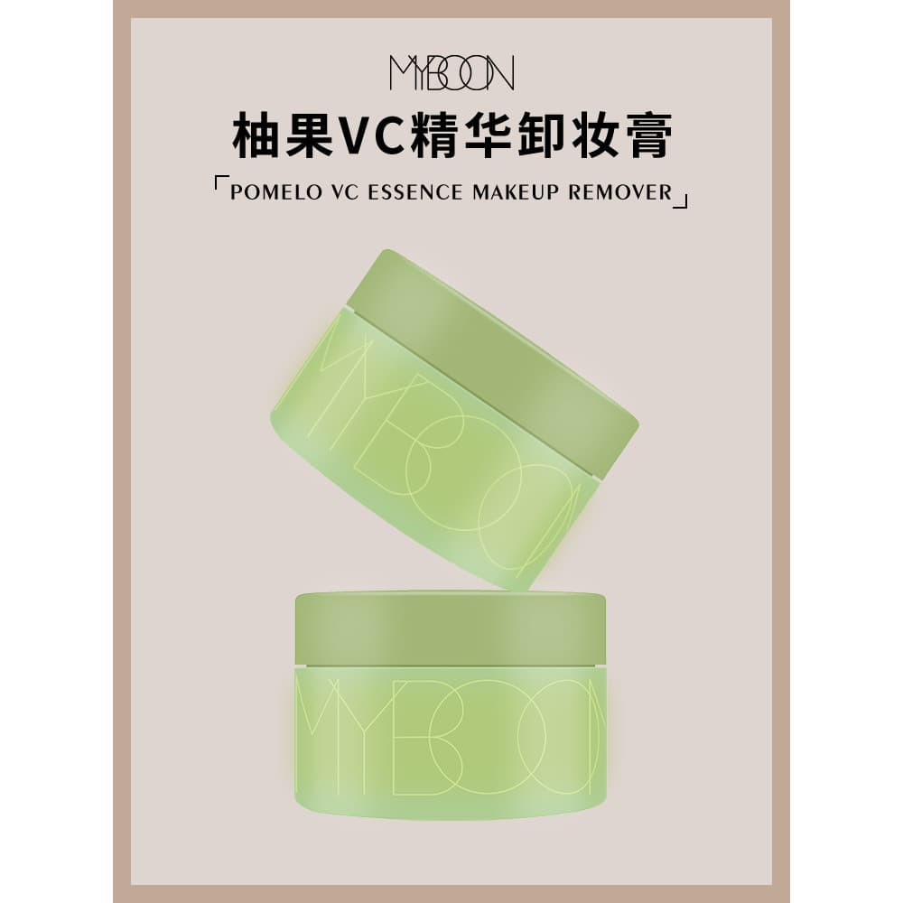 MYBOON MYBOON Creme Removedor de Maquiagem Refrescante Não Oleoso Toranja Purê de Batata Água Barata Rosto Lábio Olho
