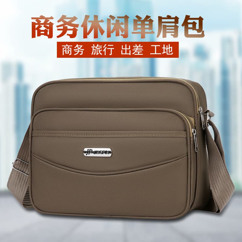 Novo estilo bolsa de ombro japonesa coreana masculina bolsa mensageiro feminina bolsa de lona de negócios bolsa de venda