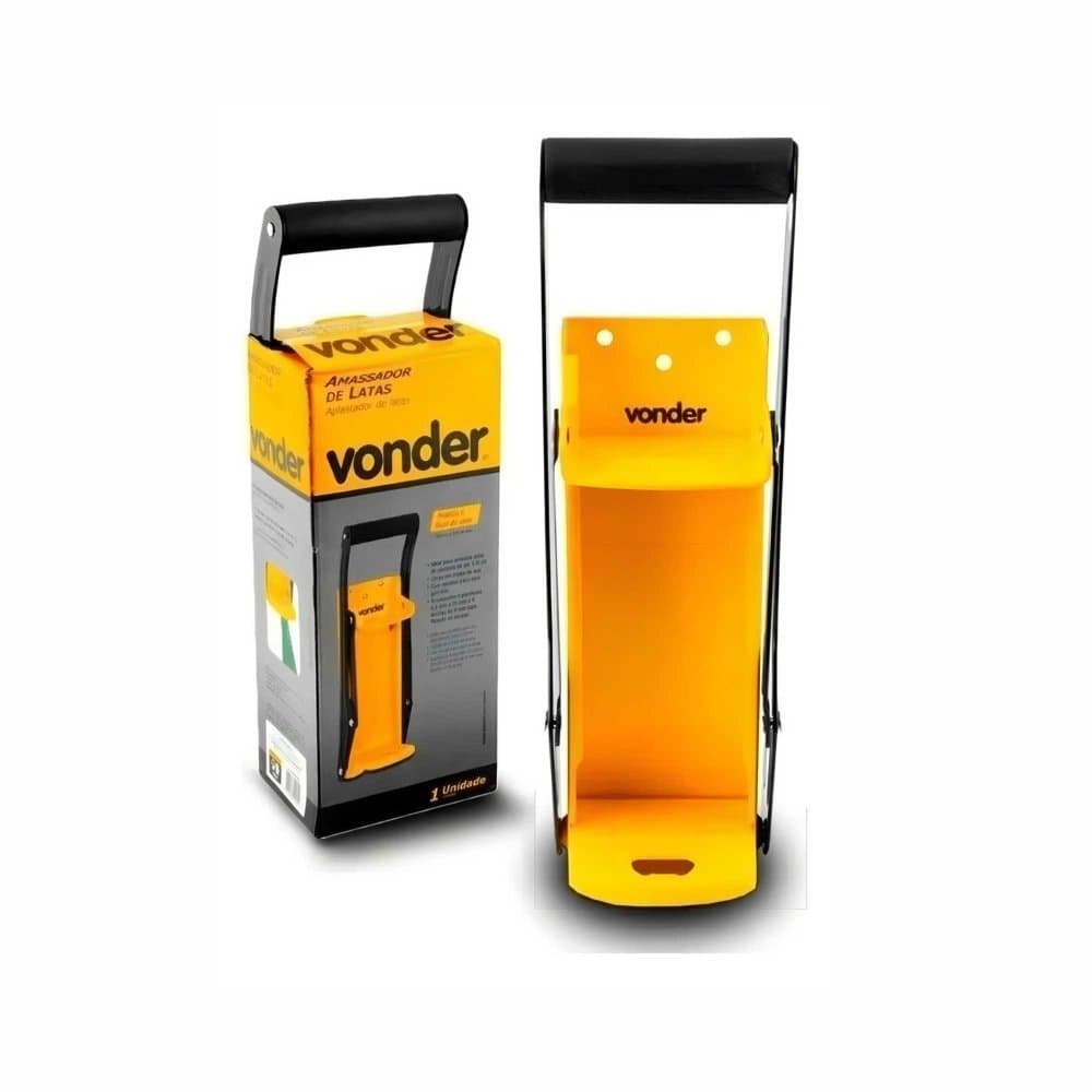 Amassador De Latas Latinha 475ml Abridor De Garrafa Vonder Amassador De Latas Latinha 475ml Abridor De Garrafa Vonder