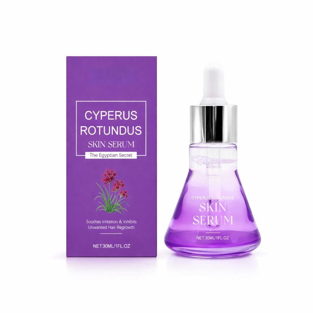 Sérum para a Pele Cyperus Rotundus para Cuidados Pós-Depilação, Pós-Barba e Depilação com Cera para Reduzir a Inflamação