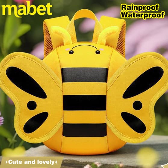 Mochila infantil Little Bee/mochila escolar de estudante de jardim de infância/desenho animado fofo/mochila moderna de a