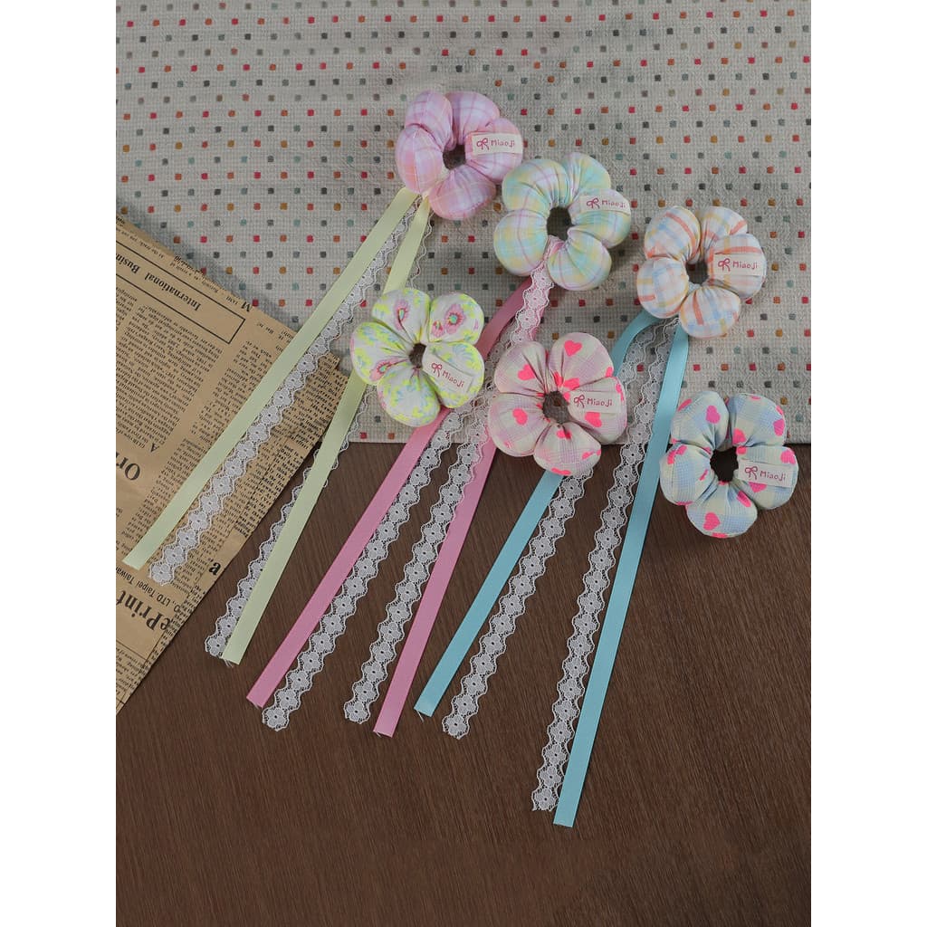 Crianças acessórios de cabelo tecido flor laço grampo de cabelo meninas acessórios de cabelo doce fresco acessórios de c