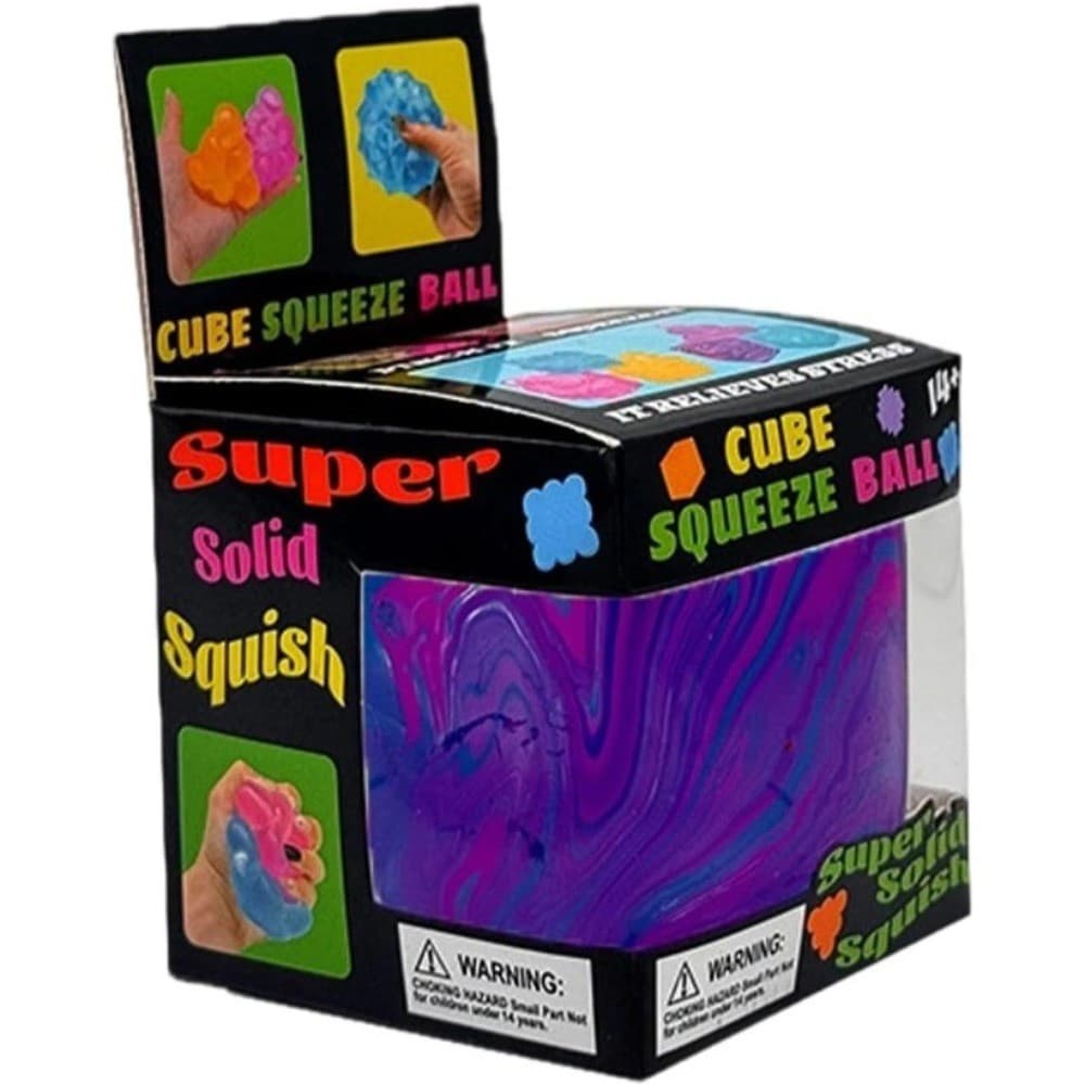 Cubo Mole Super Sólido Com Redemoinho De Mármore De 5.5 Cm Fofo-Sensação De Gelo De Alta Densidade Fidget De Ascensão Le