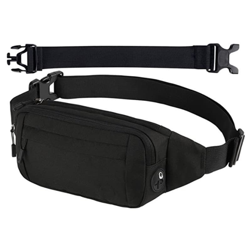 Estoque pronto Novo estilo bolsa de cintura masculina ao ar livre bolsa de cintura multiuso versão coreana Casual mascul