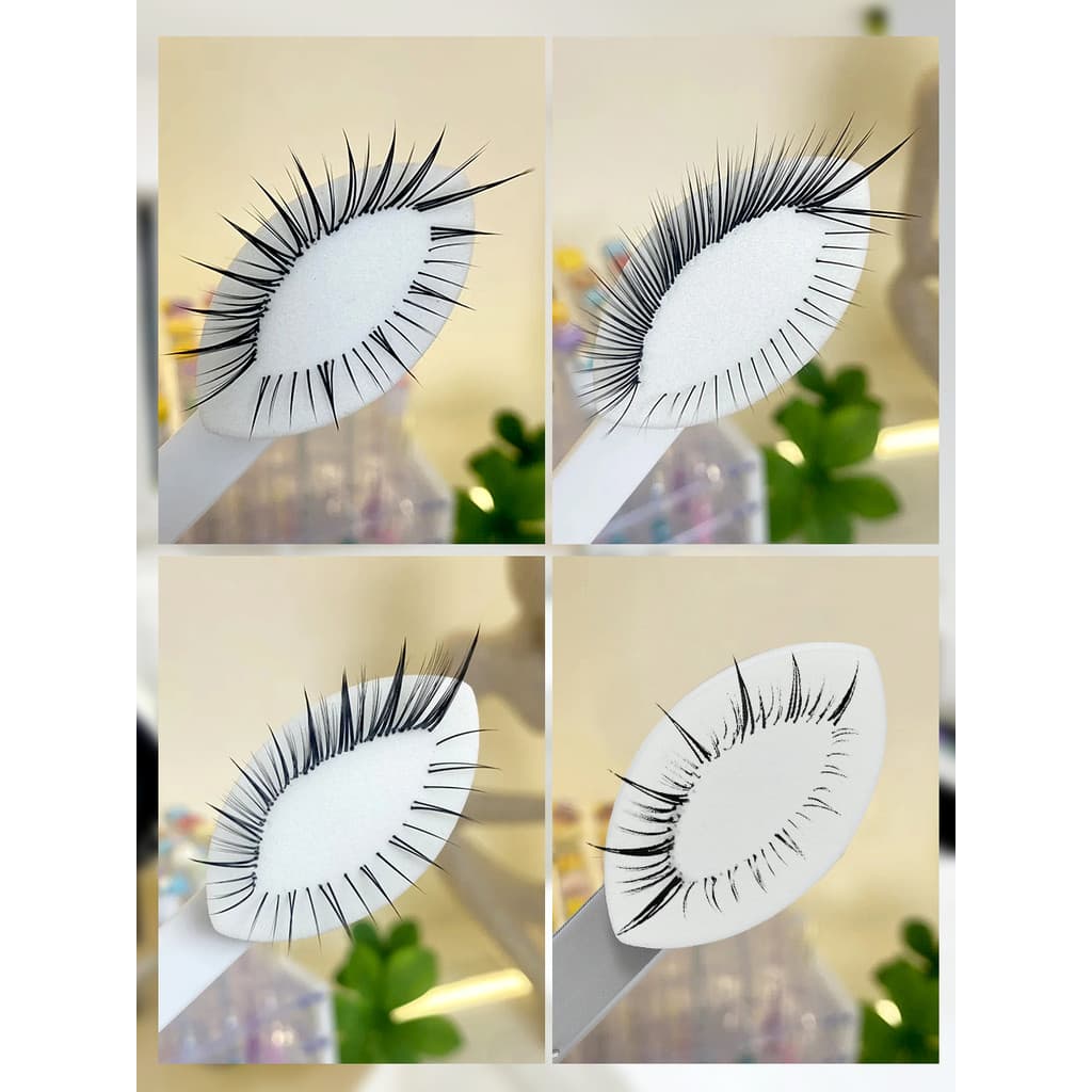 Olho cílios loja enxertia cílios prática Puff iniciante Xiaobai padrão treinamento exibição modelo ferramenta plantio