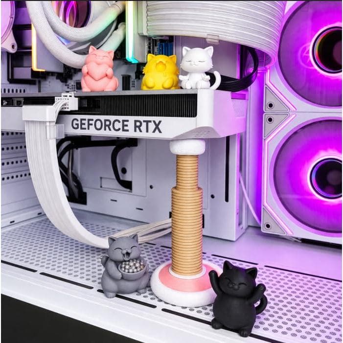 Suport para placa de vídeo gpu arranhador (ajustavel 55mm X 85mm)(P)