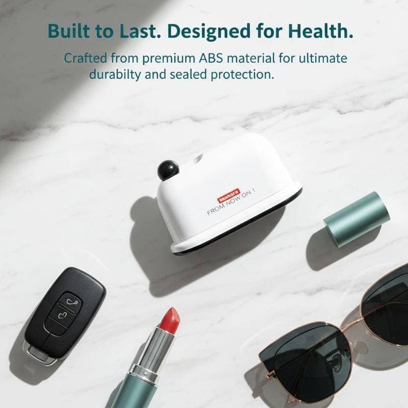 [beautifulhome] Distribuidor Automático De Fio Dental Oral Com Espelho Ejetável Incluído Para Organização E Armazenament