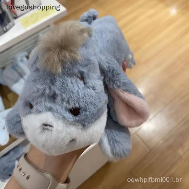 [lovego] Bonito Desenho Animado Pijie Pig Eeyore Burro Boneca De Pelúcia Design Caneta Bolsa Armazenamento Estudante Cai