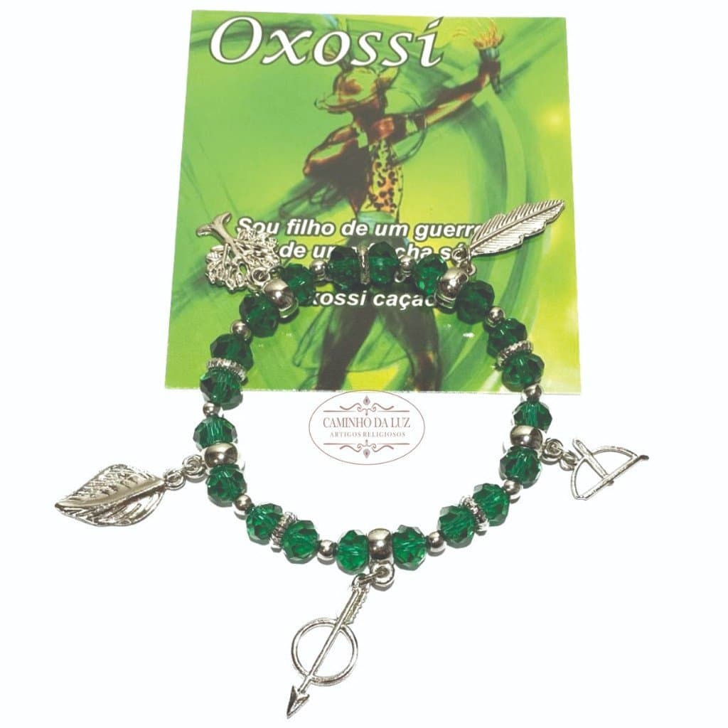 Pulseira Oxossí - Umbanda  Candomblé - Orixá Entidade