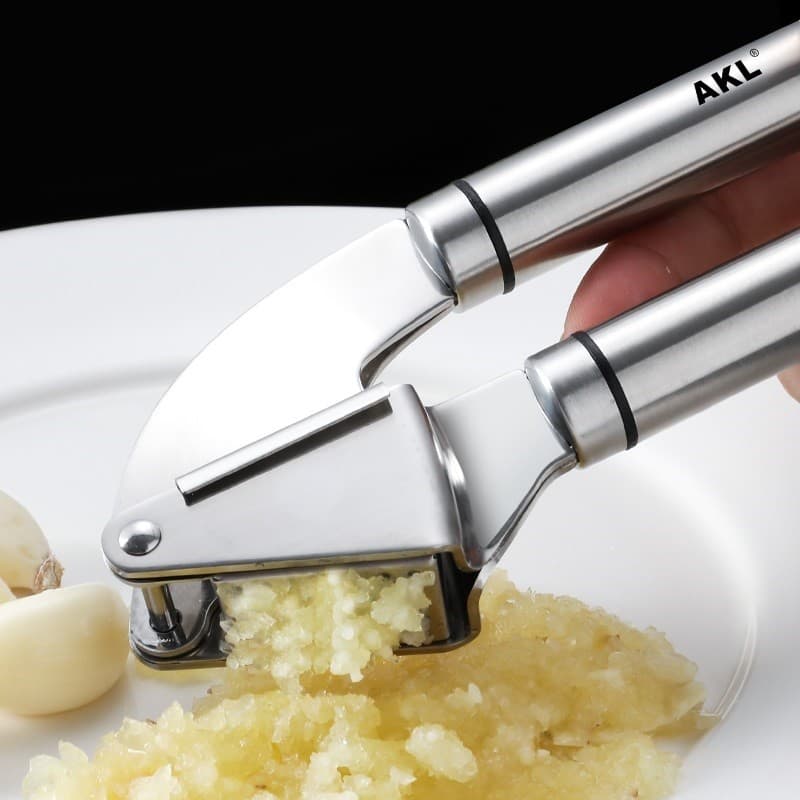 Alemanha 304 imprensa de aço inoxidável dispositivo alho engrossado grande dispositivo fixação alho Manual cozinha do ag