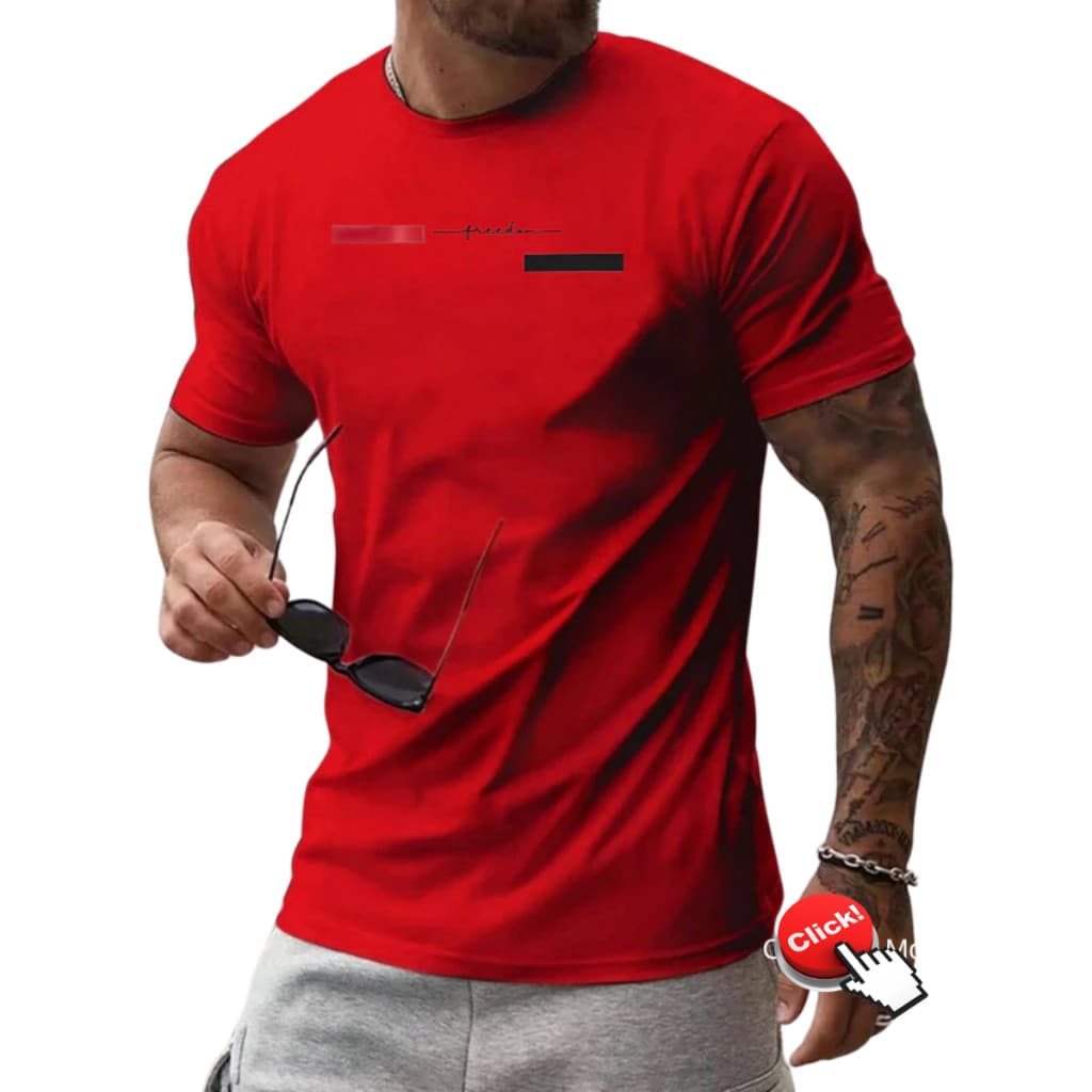Camiseta Masculina Liberdade Freedom Camisa Lançamento Premium 100% algodão Homem