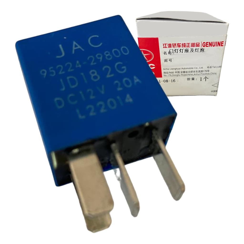 Rele 20a Auxiliar Jac Motors Novo Original