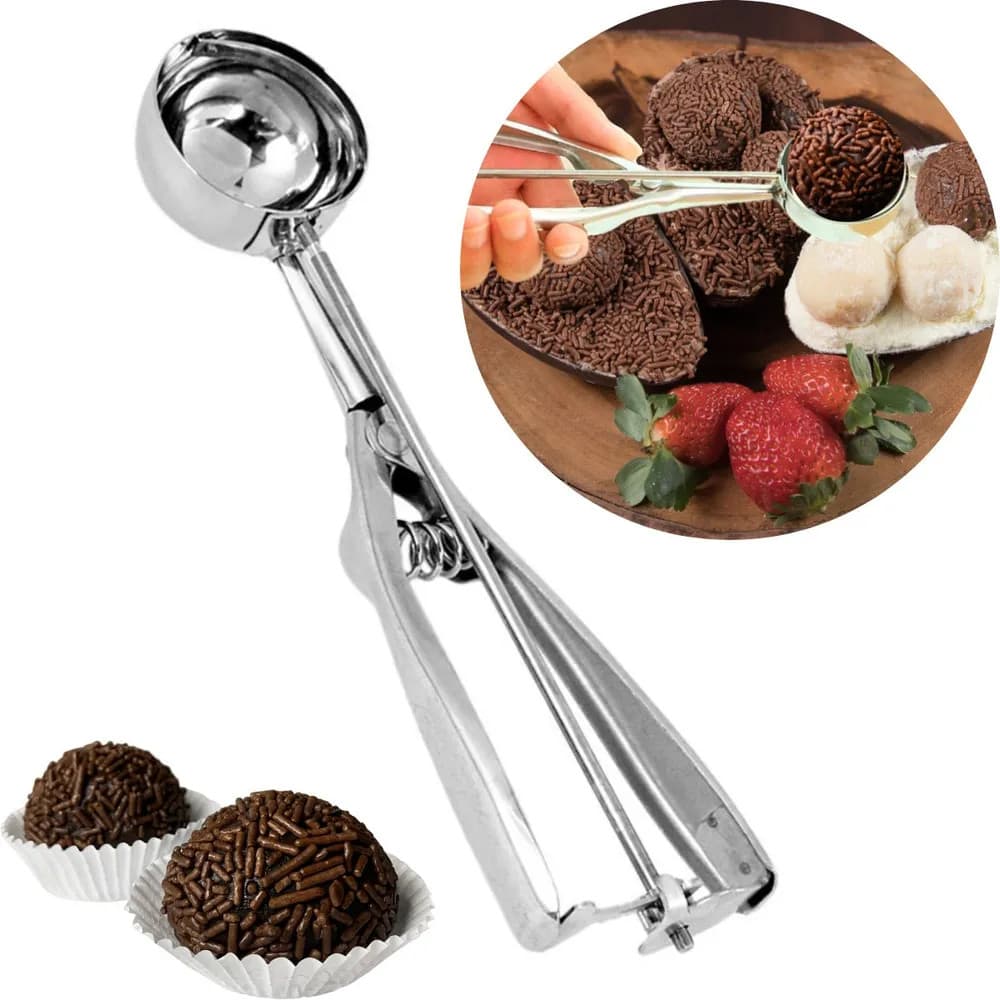 Colher Dosadora Doces Brigadeiro Sorvete 30g