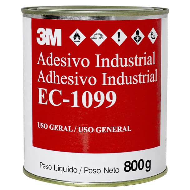 Adesivo Industrial Alta Performance 800g Ec-1099 3m